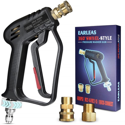 #ad #ad Short Pressure Washer Gun with Swivel Anti Tangle Design Max 4000 PSI Heav... $41.91