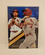 2019 Gold Label Yadier Molina /150 Class 1 Blue & 2020 Topps 1985 Black /299