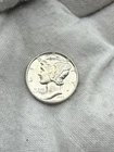 1944 P Mercury Dime Brilliant Uncirculated 90% Silver Coin BU L10