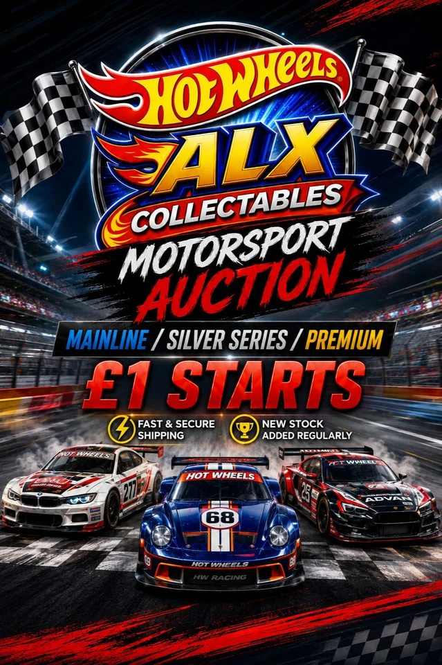 HOT WHEELS MOTORSPORT AUCTION