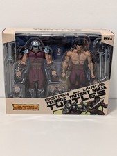 NECA Eastman & Lairds TMNT Shredder Worms Of Madness 2 Pack Action Figures New