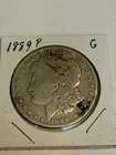 1889 - P Morgan Silver Dollar 90% Silver