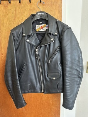 Купить schott nyc perfecto princeton leather jacket size s p230