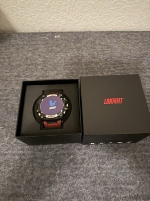LOKMAT ATTACK 3 PRO Smart Watch Red Silicone Band brand new in box 