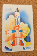 Old Maid Card Single Card Space Age Edition -Atlas-