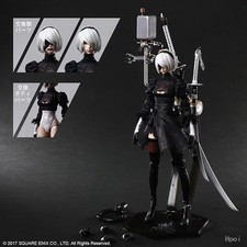 ✅NieR Automata 2B Actionfigur 26cm Edition PS4 PS5 XBOX GAME FIGUR