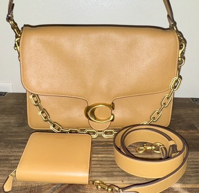 Coach Chain Tabby 30 Shoulder Bag w/Matching Wallet 