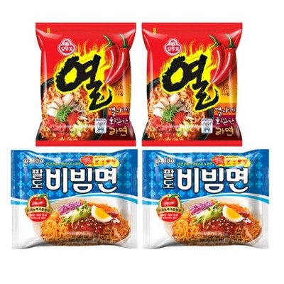 Ottogi Bibim Men Yeul Ramen Variety Pack 10 Pack Korean