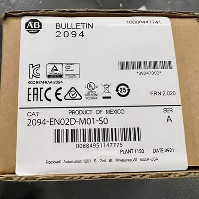 Allen Bradley 2094-EN02D-M01-S0 Kinetix 6200/6500 Axis Module 2094-EN02D-M01-S0