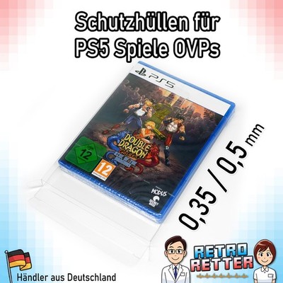 Schutzhüllen V2 PS5 Spiele OVP 0,35 / 0,5 mm Game Protector Sony PlayStation 5