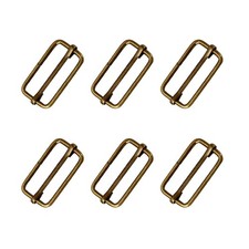  20 PCS Belt Buckle Metal Buckles Luggage Securing Strap Lock Slider