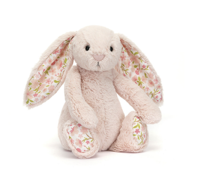 Jellycat Official Authentic Animal Series Blossom Blush Bunny