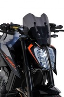 KTM 790 Duke 2018/2020 Saute Vent Sport Ermax Schwarz Klar