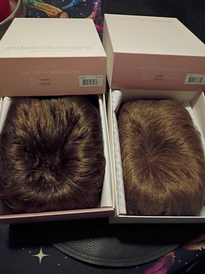 Beautiful Estetica Designs Jamie Pure Stretch Cap Collection wig lot of 2.