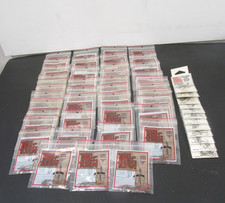 52 pks FISHING HOOKS 2 styles & sizes vintage stock STYLE 047ZS & 856S TRU TURN