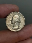 1954- D WASHINGTON SILVER QUARTER TONED #1
