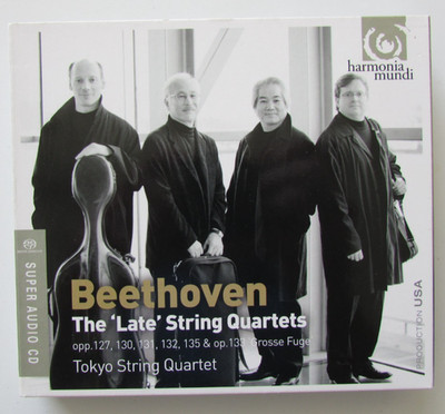 Beethoven: The Late String Quartets, Tokyo String Quartet [3 CD] Harmonia Mundi
