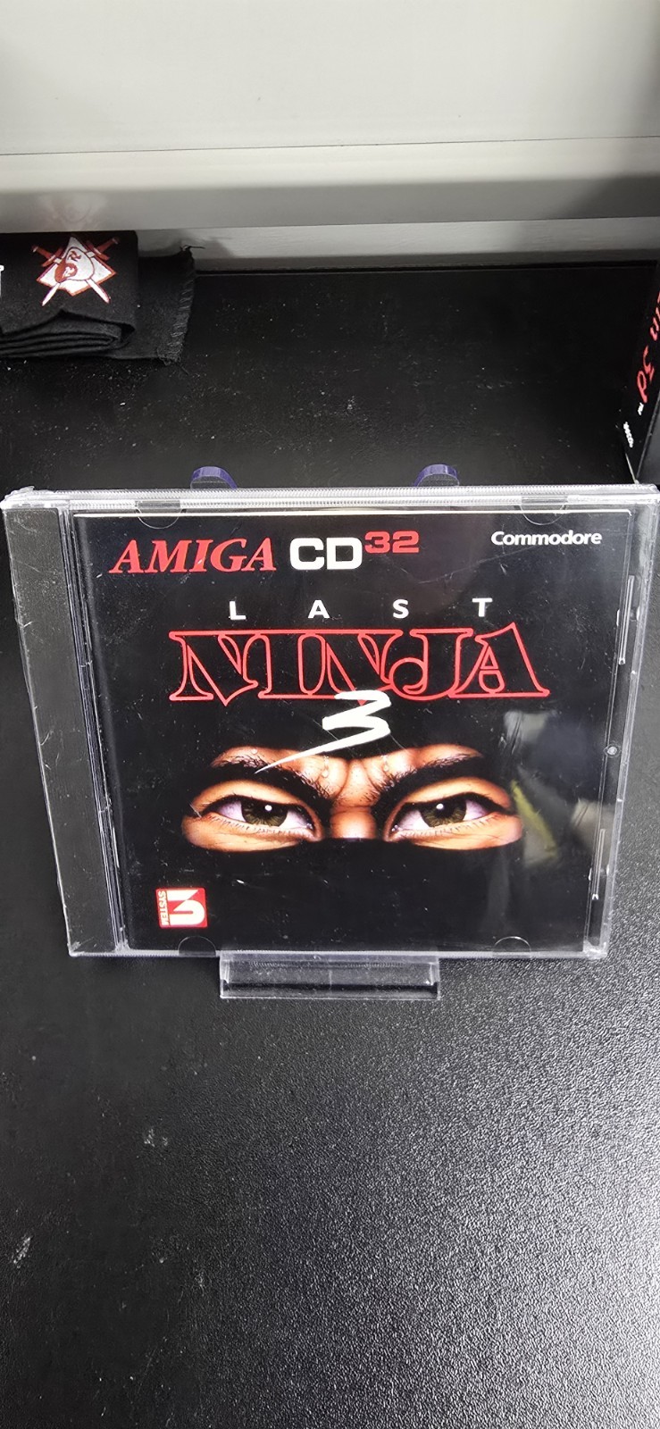 Last Ninja 3 Commodore Amiga CD32 ultra rare sealed very hard  find in the wild