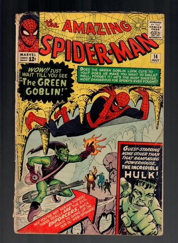 Amazing Spider-Man #14 GD+ 2.5 Marvel 1964 1st Green Goblin