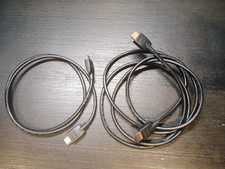 2 Count HDMI Cables, 6ft  3ft, Light Use Good Condition