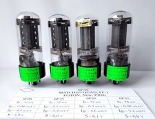 4x 6P3S 6L6 6L6GT 6L6GC 5881 Tetrode Tube FOTON Soviet MATCHED QUAD 1960's NEW