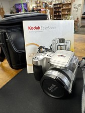 Kodak EasyShare Z710 Digital Camera 7.1MP 10x Zoom Vintage 2007 Silver w/Bag