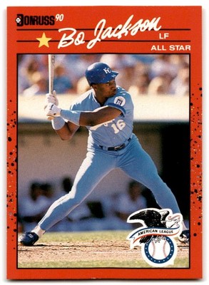 1990 Donruss #650d Bo Jackson