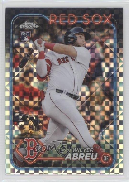 2024 Topps Chrome X-Fractor Wilyer Abreu #165 17uf