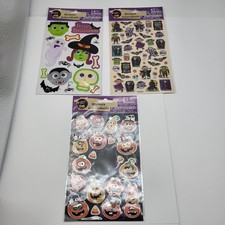 Halloween Sticker Lot Pumpkin Witch  More