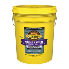 Cabot Solid Tintable Neutral Base Water-Based Acrylic Siding Stain 5 gal
