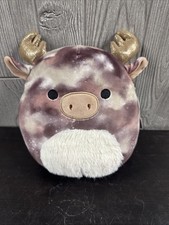 Squishmallows Greggor The Moose Marbled Cuddle Plush Stuffed Animal Toy 9" NWT