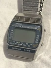 Vintage Seiko A239-502A World Timer Digital Watch |Good Case & Crystal |Untested