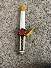 Vintage 1998 Power Rangers Bandai Sword White Light Up