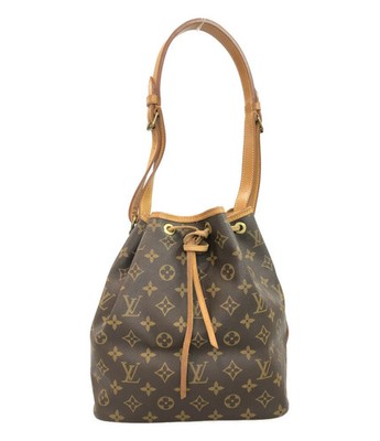 Louis Vuitton Noe Monogram One Shoulder Hobo Bag Shoulder Drawstring