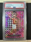 2024 Panini Mosaic - Jayden Daniels #302 Camo Pink Mosaic Prizm (RC) PSA 9