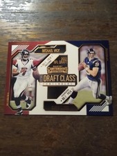 Michael Vick/Drew Brees 2024 Panini Contenders #19 Draft Class (2001)