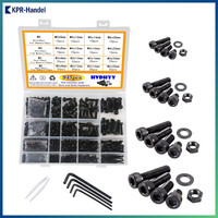 Schrauben Set 945-Teilig M2 M3 M4 M5 Aus Kohlenstoffstahl Mit Box