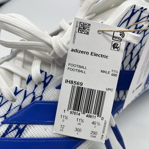 Adidas Adizero Electric Snake Attack Men's Football Cleats Size 12 IH8569 - Picture 9 of 9