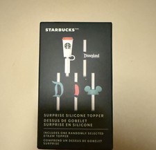 Disney Starbucks Disneyland Sorpresa Silicona Pajita Topper Caja Misteriosa 2026 ¡NUEVO!