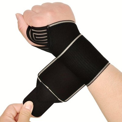 Adjustable Wrist Support Strap for Weightlifting, Sports Training & Daily Stabil