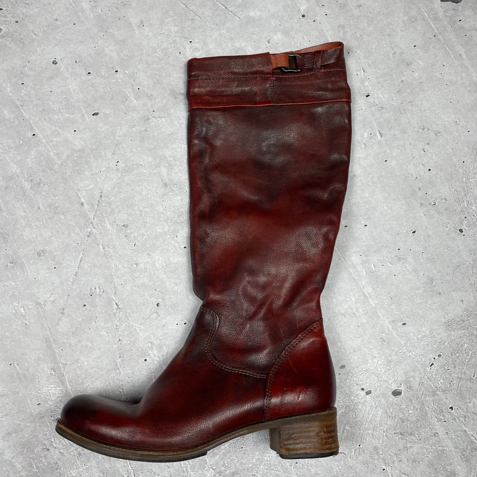 A.S. 98 Airstep 40/US 9.5 Botas hasta la rodilla Patchwork Boho Hippie Botas de Vaquero Foto 2 de 4