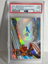 DJ Uiagalelei 2022 Bowman's Best University Auto  ROOKIE #/50 PSA 9