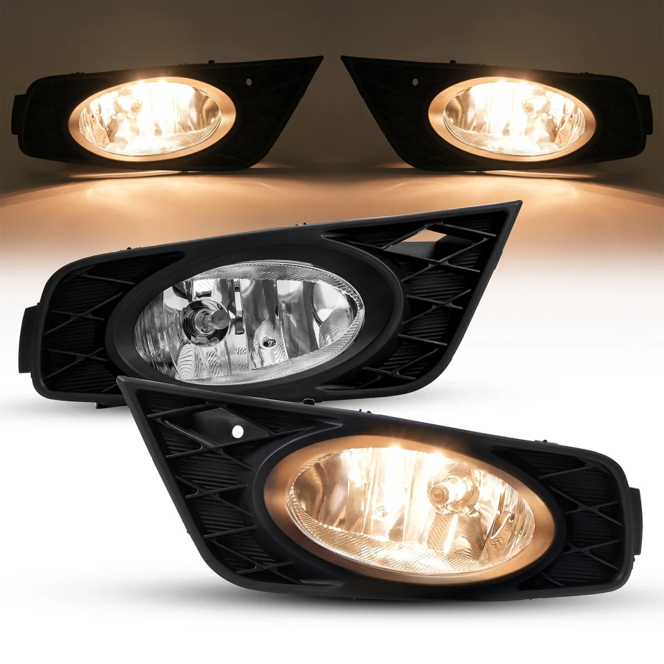 Faros antiniebla para Honda Odyssey 2008 2009 2010 con bombillas cableado lado izquierdo+derecho Foto 4 de 4