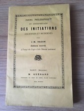 Franc-Maçonnerie Ragon Cours…  des initiations anciennes et modernes 5842 