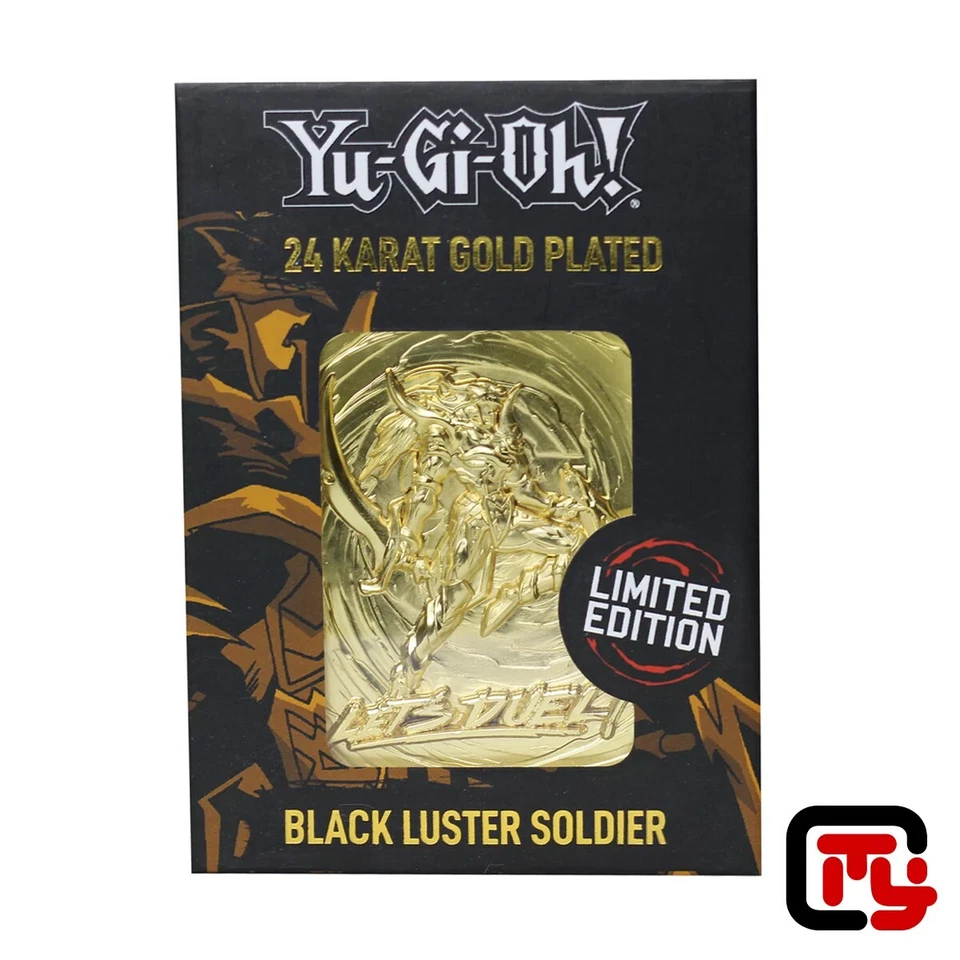 FANATTIK Carte Métal 24K GOLD Edition Limitée Black Luster Soldier - Yu-Gi-Oh!