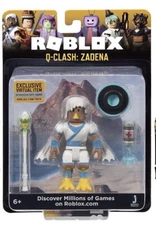 Roblox Q-Clash Zadena Figure with Exclusive Virtual Item Code Bird Wings ROG0162