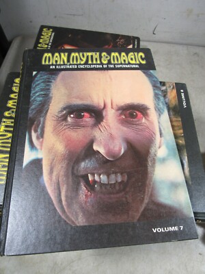 Vintage 1970 Man Myth & Magic Book Set 22 Of 24 Books Illustrated