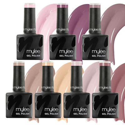 Mylee Gel Nail Polish Nude Colour Range UV LED Soak-Off Manicure Pedicure 8ml