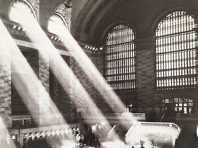GRAND CENTRAL STATION, NEW YORK,1934' AUTHENTIC 1992 XL 47