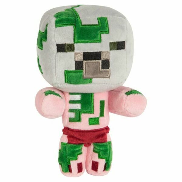 Jinx Minecraft Happy Explorer Baby Zombie Pigman Plush Stuffed Toy Multicolor For Sale Online Ebay